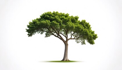 Canvas Print - tree isolated on white