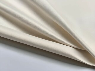 Sticker - white and beige fabric texture