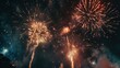 © Phoophinyo - Fireworks illuminating the night sky in dazzling displays, painting it with bursts of color and excitement.