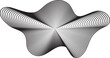 © sanim - Dynamic line gradient circle liquid shape. Technology design