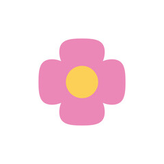 Sticker - Plumeria flower design