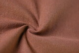 Fototapeta  - brown cotton texture color of fabric textile industry, abstract image for fashion cloth design background