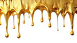 © Pixel Stock - melted gold dripping isolated on transparent background cutout