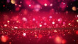 festive particles background shiny abstract sparkling glitter confetti red glistering bokeh christmas sparkle celebration party shimmer joy glamour glitz festivi