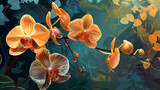 Fototapeta Kwiaty - orchids