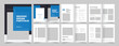 © Pixelpick - Graphic Designer Portfolio Design Template, A4 Portfolio, Vector Template
