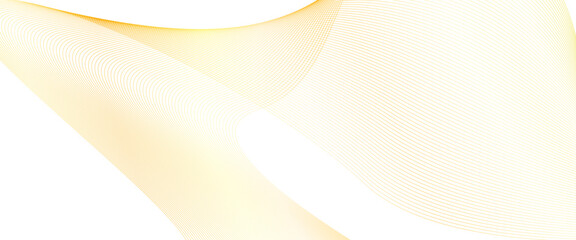 Poster - Vector colorful wave lines pattern on wave line dynamic wave of many lines on white background with space for your text design.