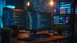© Ameer - Vibrant display of php and html coding on computer screen – A glimpse into web development and programming languages