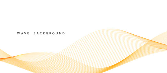 Wall Mural - abstract color wave lines elegant vector illustration background