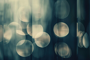 Poster - Abstract background with reflections and caustics. Hi-tech. Futuristic background image. Created with Generative AI technology.