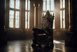 © wafi - throne king royals luxury fantasy seat vintage background antique classic elegance chair gold interior queen style comfortable baroque sofa decoration armchair royalty fashion culture