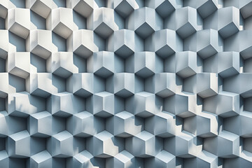 Poster - Abstract 3d pattern. Brutalist style. Background image. Created with Generative AI technology.