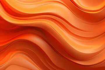 Aufkleber - Geometric stripes similar to waves. Abstract    wave glowing crossing lines pattern,  generated by AI. 3D illustration