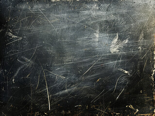 Canvas Print - Monochromatic grunge texture with black and grey tones.