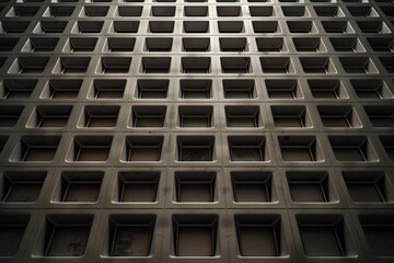 Poster - Abstract 3d pattern. Brutalist style. Background image. Created with Generative AI technology.
