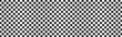 白と黒の市松模様のシンプルなパターンの背景素材 - 透明のイメージ素材 - 16:5