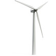 © Sim - full length Wind turbine on transparency background PNG