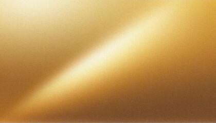 Fototapete - Abstract golden gradient background with light ray