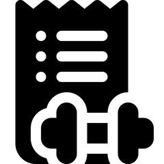 Poster - invoice icon