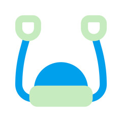 Poster - bosu ball duo tone icon