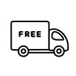 delivery truck with free text