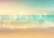 vintage beach themed abstract blur background