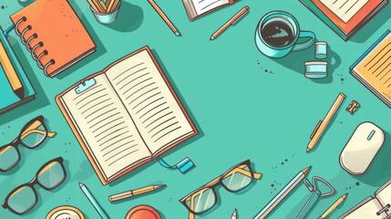 Poster - Infographic of Study Tips and Strategies for Effective Learning and Knowledge Retention