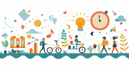 Poster - Unfolding the Tapestry of Learning A Timeline of Milestones and Achievements on the Educational Journey