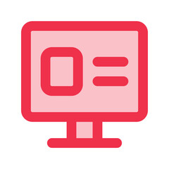 web design outline fill icon