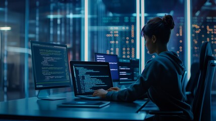 Poster - The IT manager in the control center in data center has extensive experience in field information technology effectively manages processes managing iT infrastructure. Writing reviewing program code