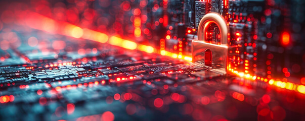 Poster - technology and internet: future digital cyber security, network protection services for web business