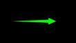 Arrow right direction sign. Arrow icon, symbol or sign.