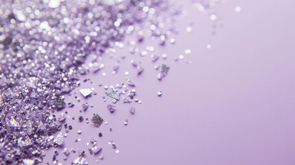  Soft Lilac Glitter Background for Elegant Design Projects