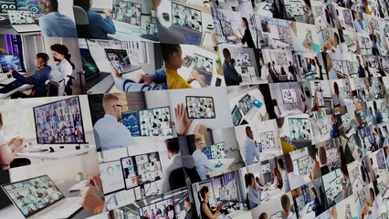 Poster - Online Video Conferencing Chat