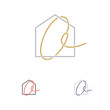 Classy Letter O Real Estate Logo 001