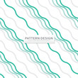 Minimalist wavy line pattern background design