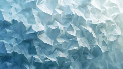 Light And Dark Blue Nature Color Polygon Background