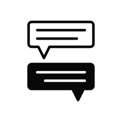 Communication vector icon