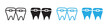 Toothcare Icon Showcasing the Benefits of Orthodontic Braces