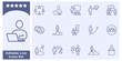 © ABDUL - Business People icon set elements symbol template for graphic and web design collection logo vector illustration