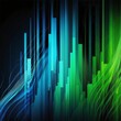Abstract technology background. Vector illustration. Eps 10. Colorful lines.