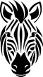 Zebra - High Quality Vector Logo - Vector illustration ideal for T-shirt graphic