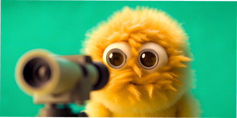 Fototapete - 3D, characters, cute bacteria cells, graphics, microphotography, design, animation, virtual reality, augmented reality, modeling, texturing, skeleton, animation, rigging, gameplay, concept design, art