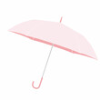 ピンクの傘のシンプルなイラスト