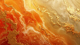 Fototapeta  - Sun-kissed tangerine hues melting into pools of molten gold, casting a warm embrace upon the soul. 