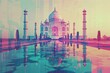 Ethereal Reflections of the Taj Mahal