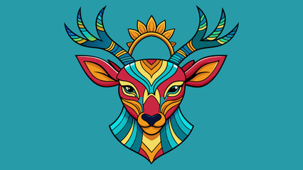 Poster - head of a deer