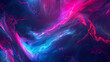 Ethereal Cosmic Swirls in an Abstract Space Nebula
