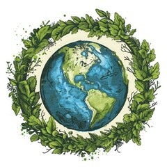 Poster - earth day logo 