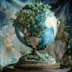 Poster - earth day globe 